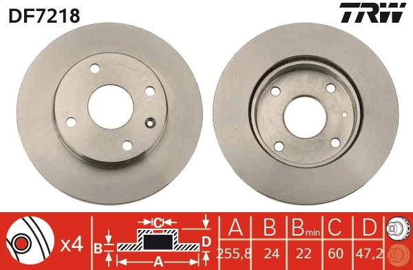 Brake Disc DF7218