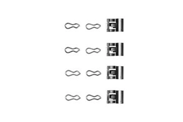 Accessory Kit, disc brake pad PFK213