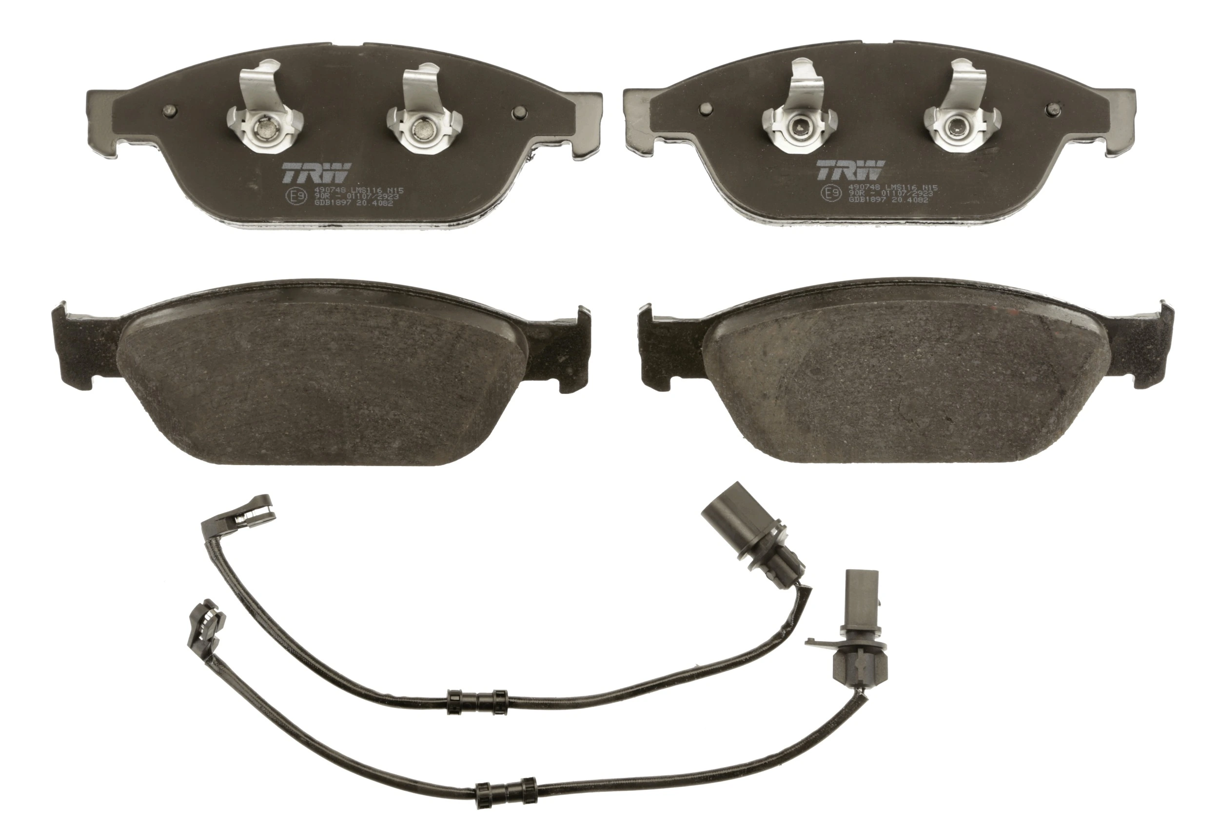 Brake Pad Set, disc brake COTEC GDB1897