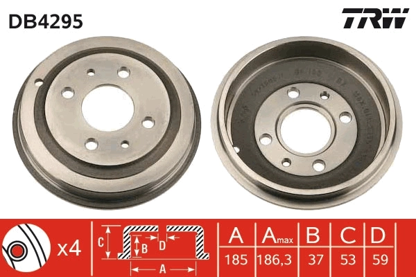 Brake Drum DB4295