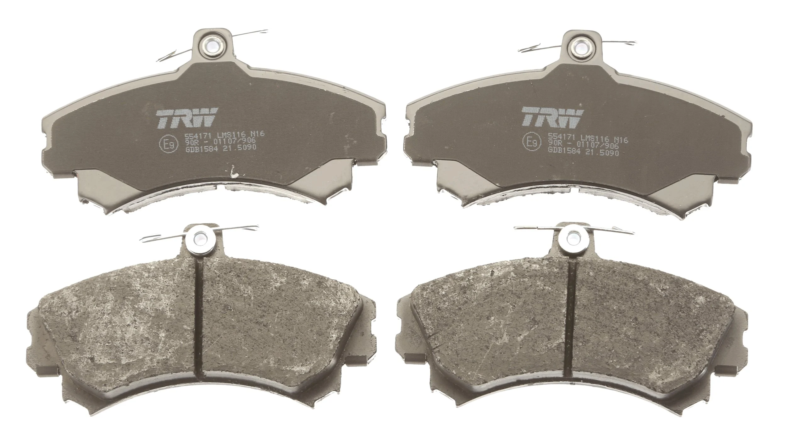 Brake Pad Set, disc brake COTEC GDB1584
