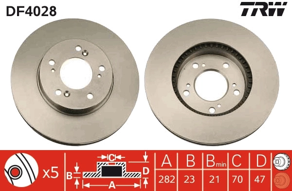 Brake Disc DF4028