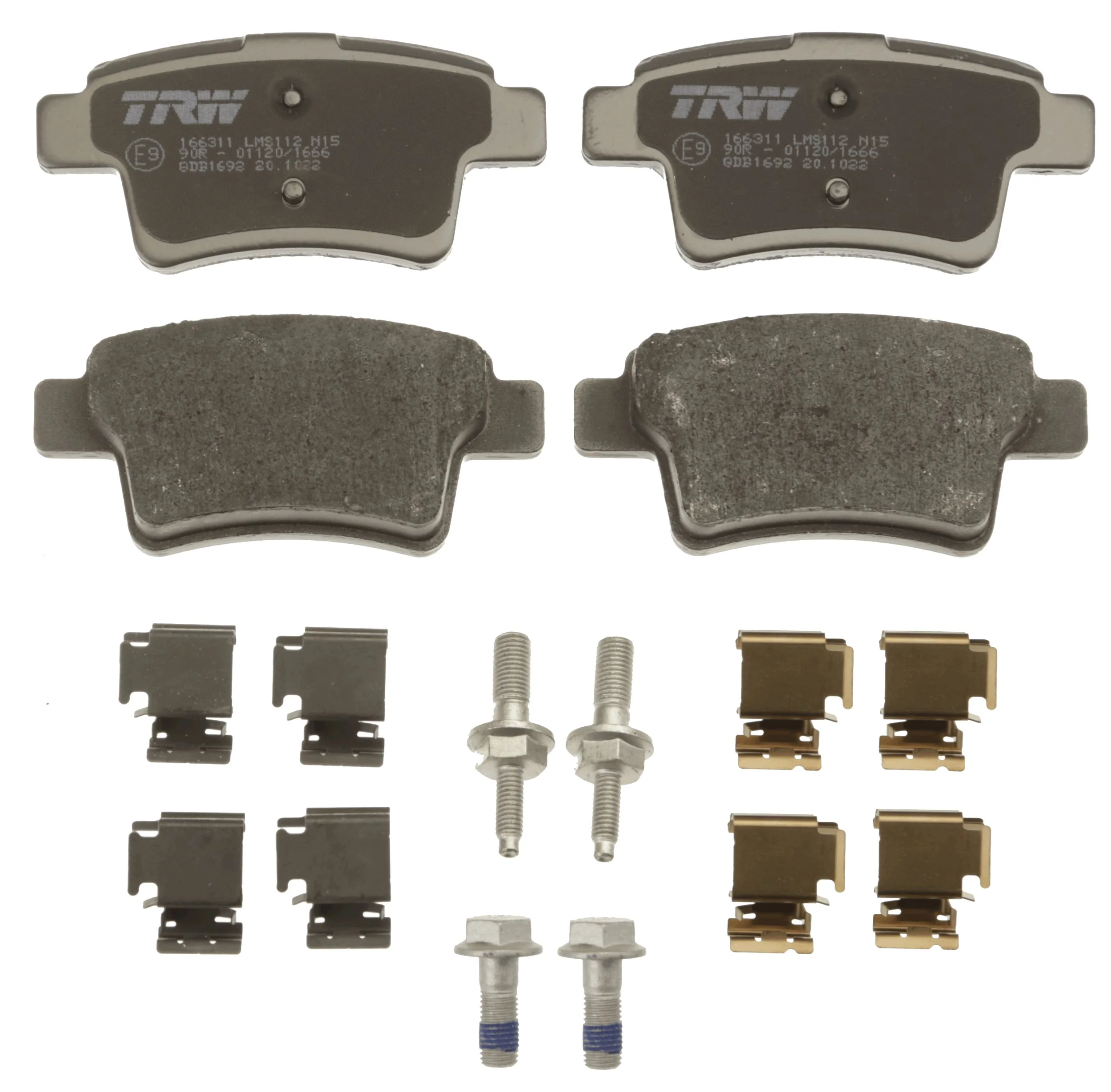 Brake Pad Set, disc brake COTEC GDB1692