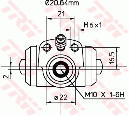 Wheel Brake Cylinder BWF295