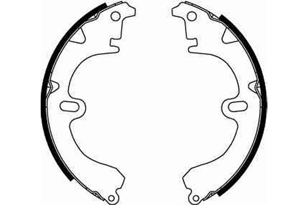 Brake Shoe Set GS8181