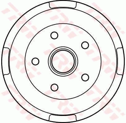 TRW DB4132 Brake Drum