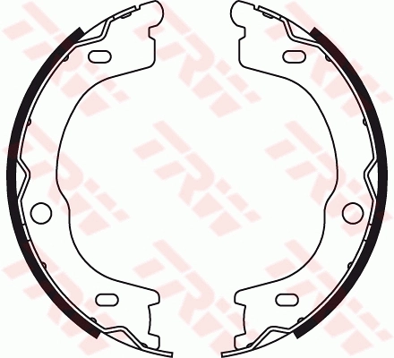 Brake Shoe Set, parking brake GS8784