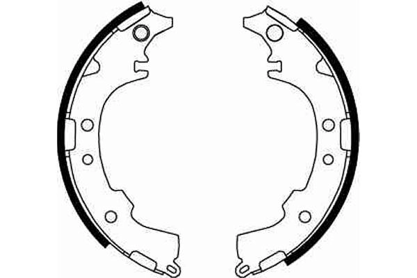 Brake Shoe Set GS8652
