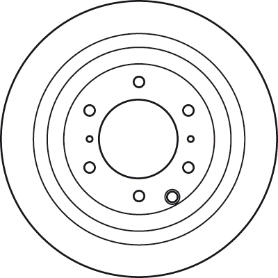 Brake Disc TRW SINGLE DF4944S