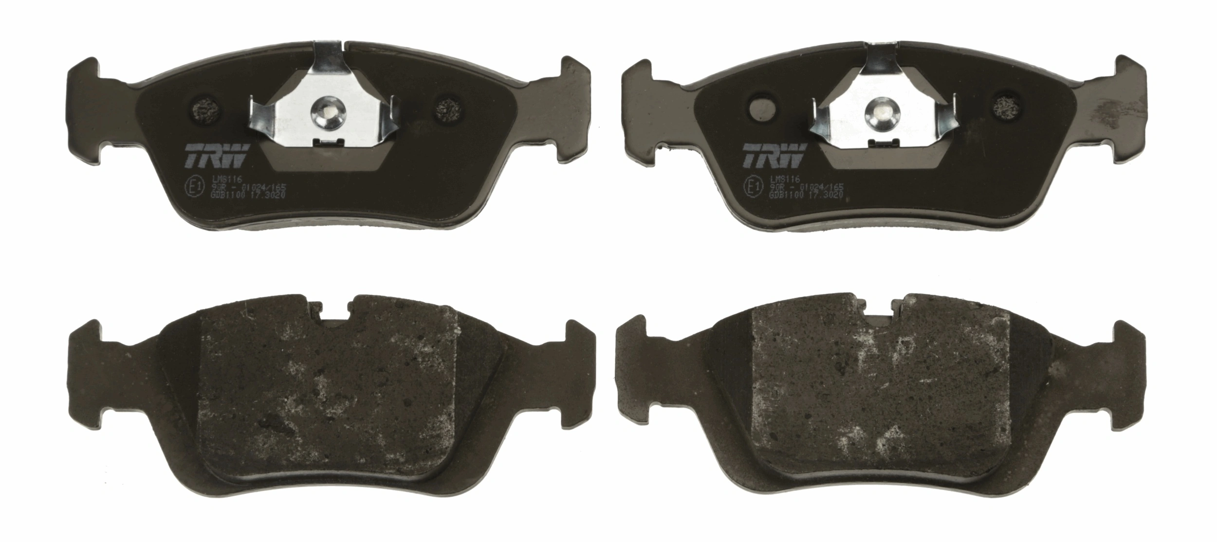 Brake Pad Set, disc brake COTEC GDB1100