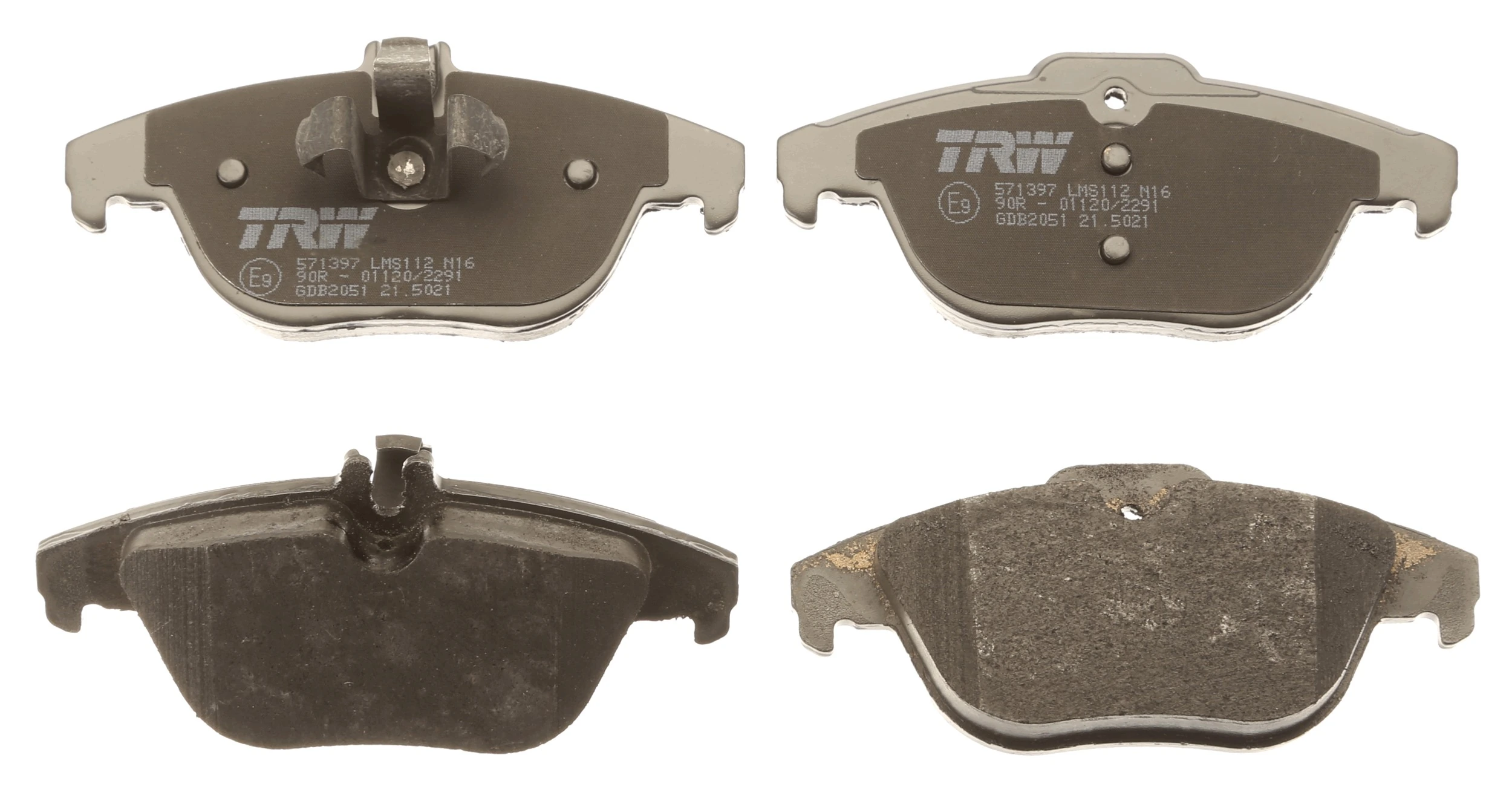 Brake Pad Set, disc brake GDB2051