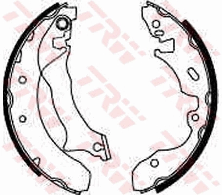 Brake Shoe Set GS8536