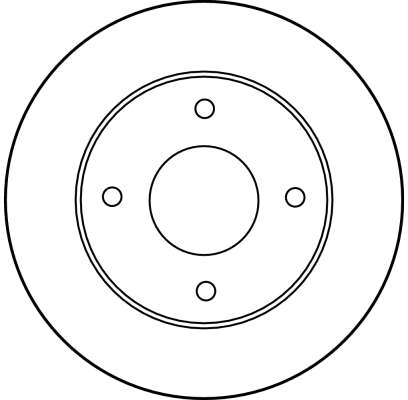 TRW DF3044 Brake Disc