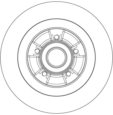 TRW DF6202BS Brake Disc