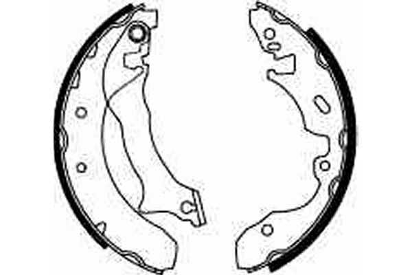 Brake Shoe Set GS8536