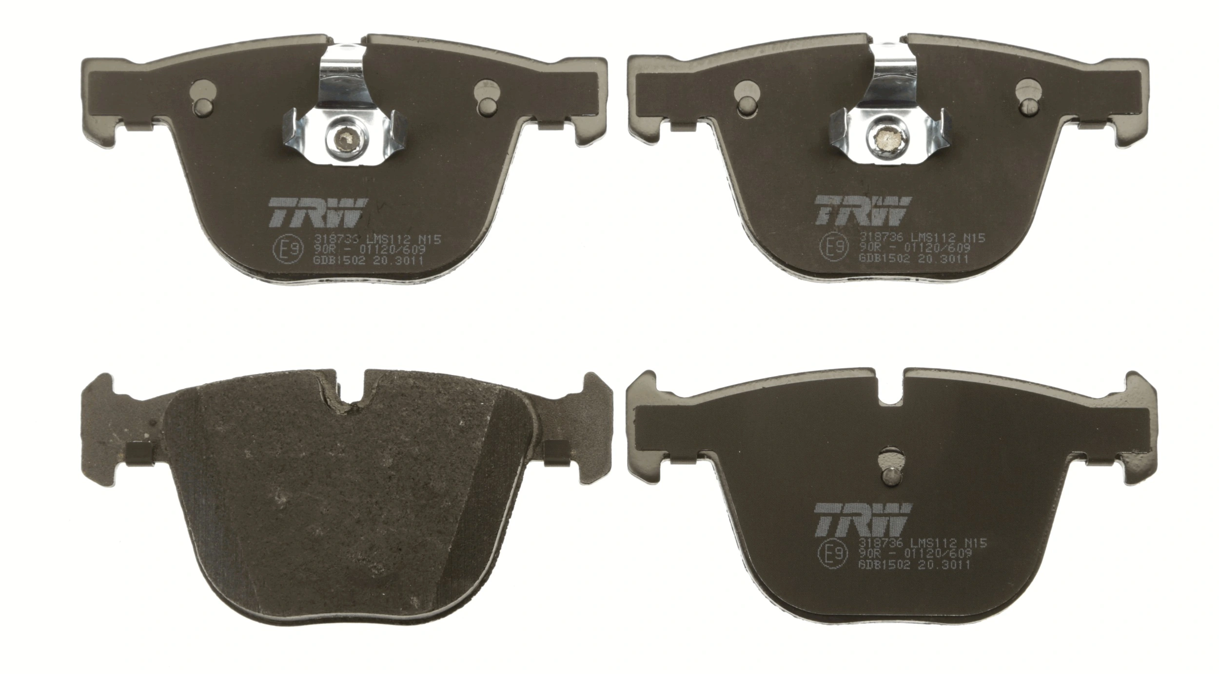 Brake Pad Set, disc brake COTEC GDB1502