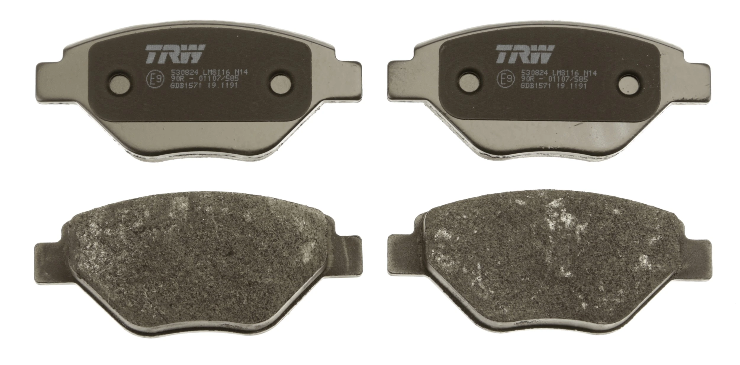 Brake Pad Set, disc brake COTEC GDB1571
