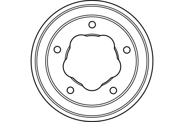 TRW DB4102 Brake Drum