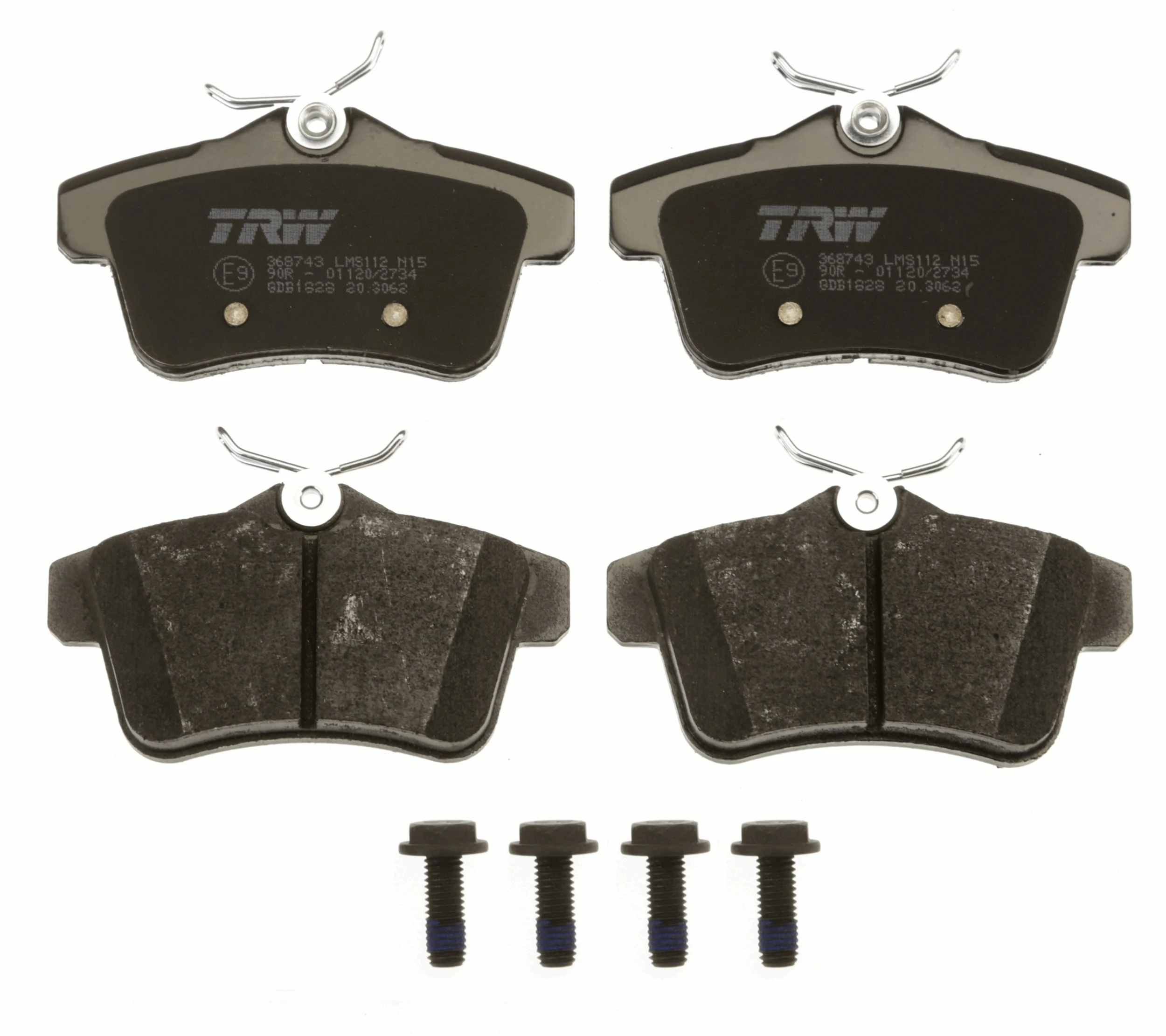 Brake Pad Set, disc brake COTEC GDB1828