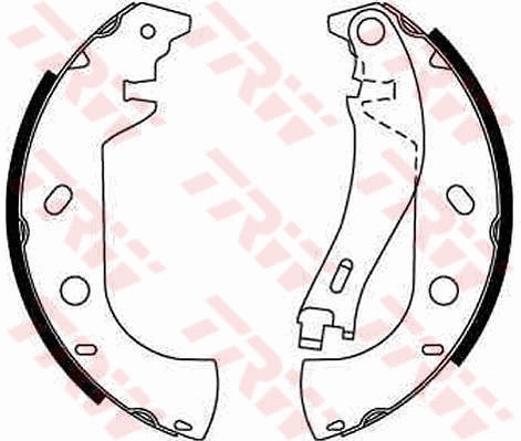 Brake Shoe Set GS8653
