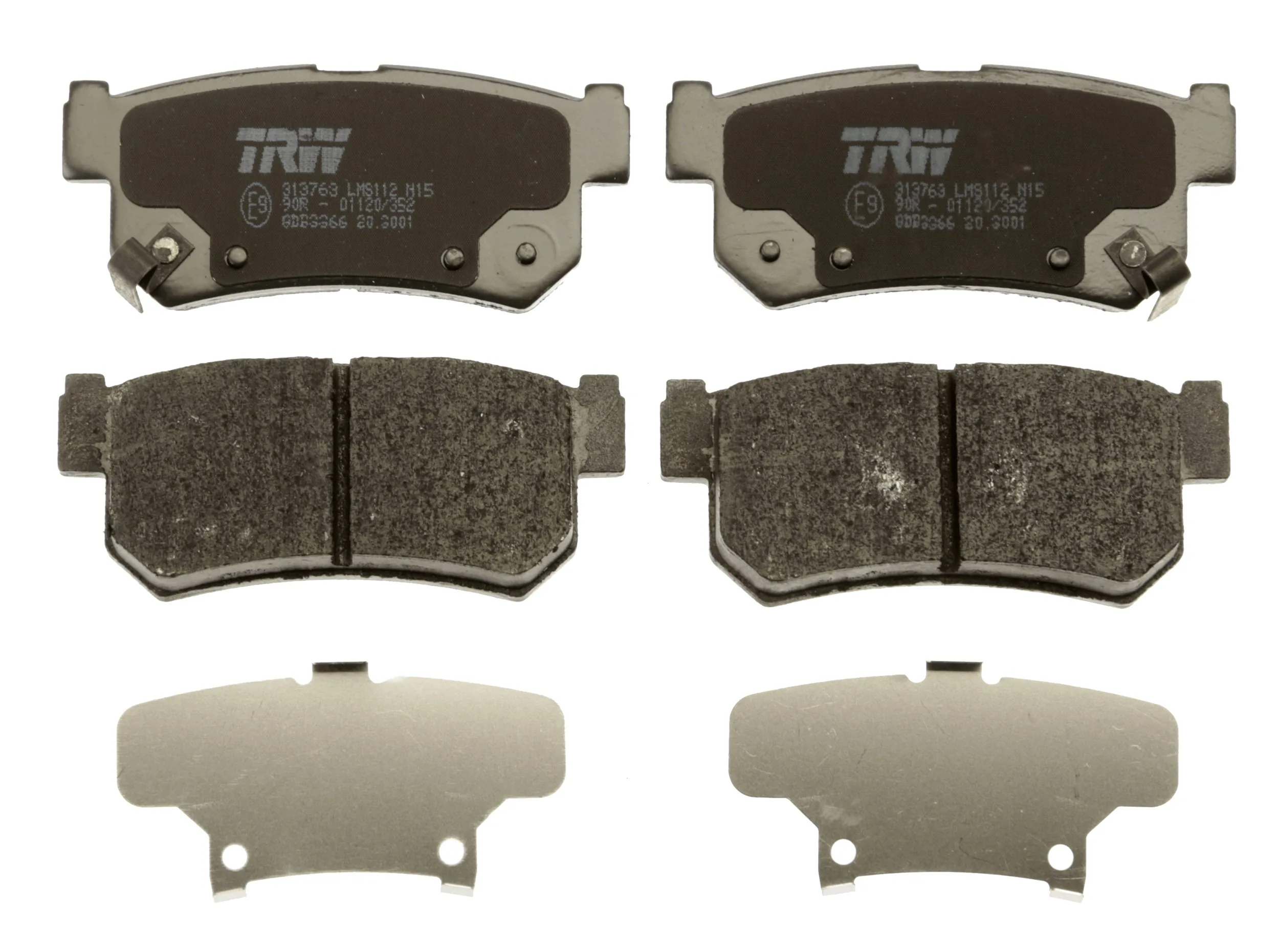 Brake Pad Set, disc brake COTEC GDB3366