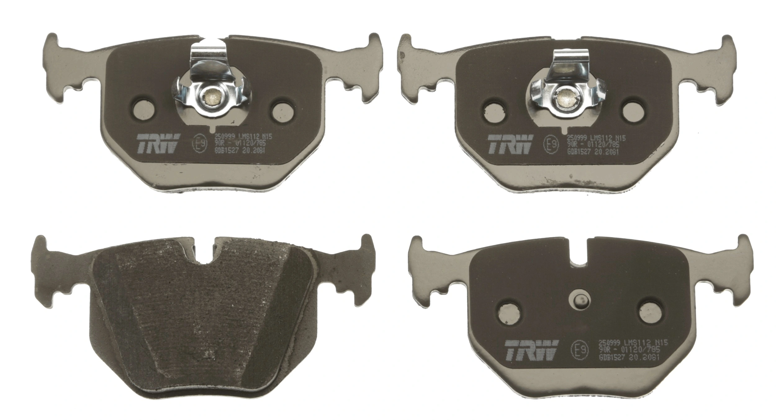 Brake Pad Set, disc brake COTEC GDB1527