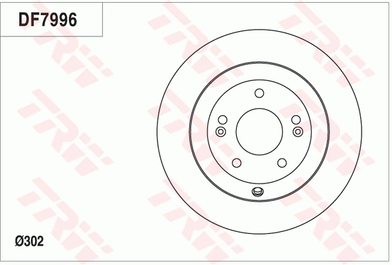 Brake Disc DF7996