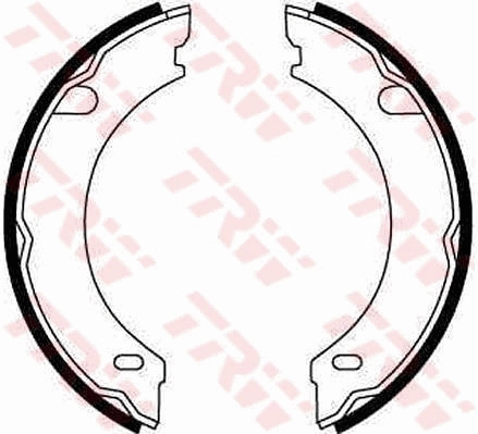 Brake Shoe Set, parking brake GS8621
