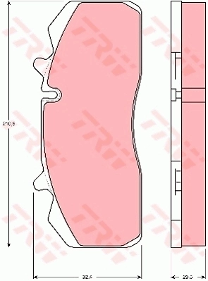 Brake Pad Set, disc brake GDB5083