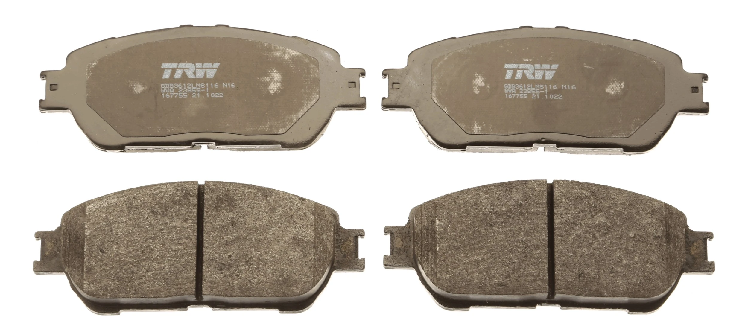 Brake Pad Set, disc brake GDB3612