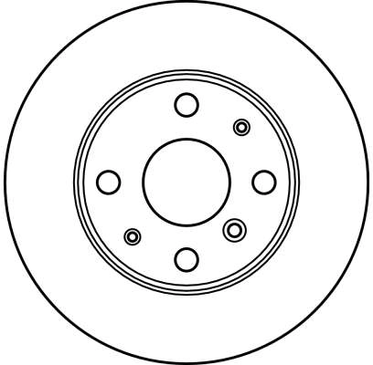 TRW DF2635 Brake Disc