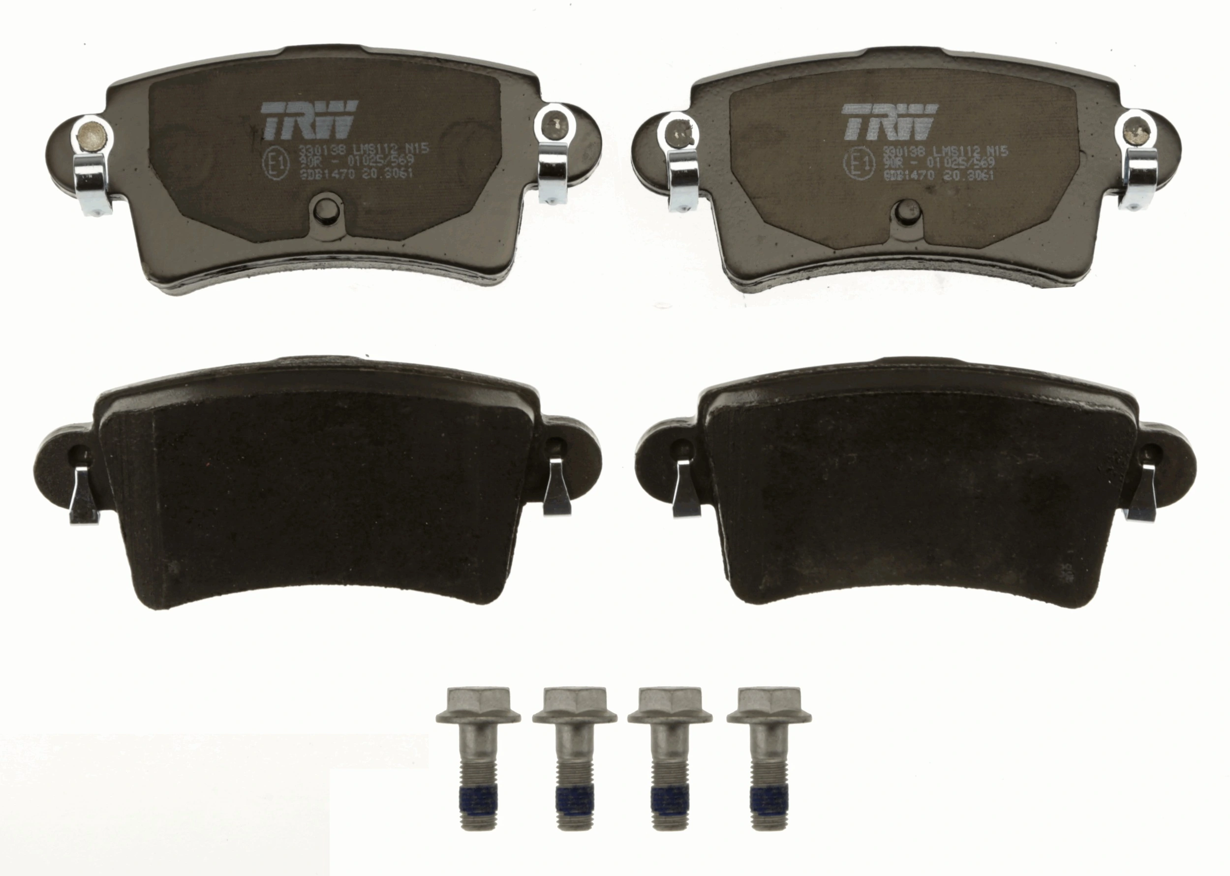 Brake Pad Set, disc brake COTEC GDB1470