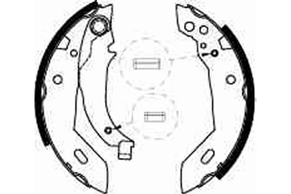 Brake Shoe Set GS6228