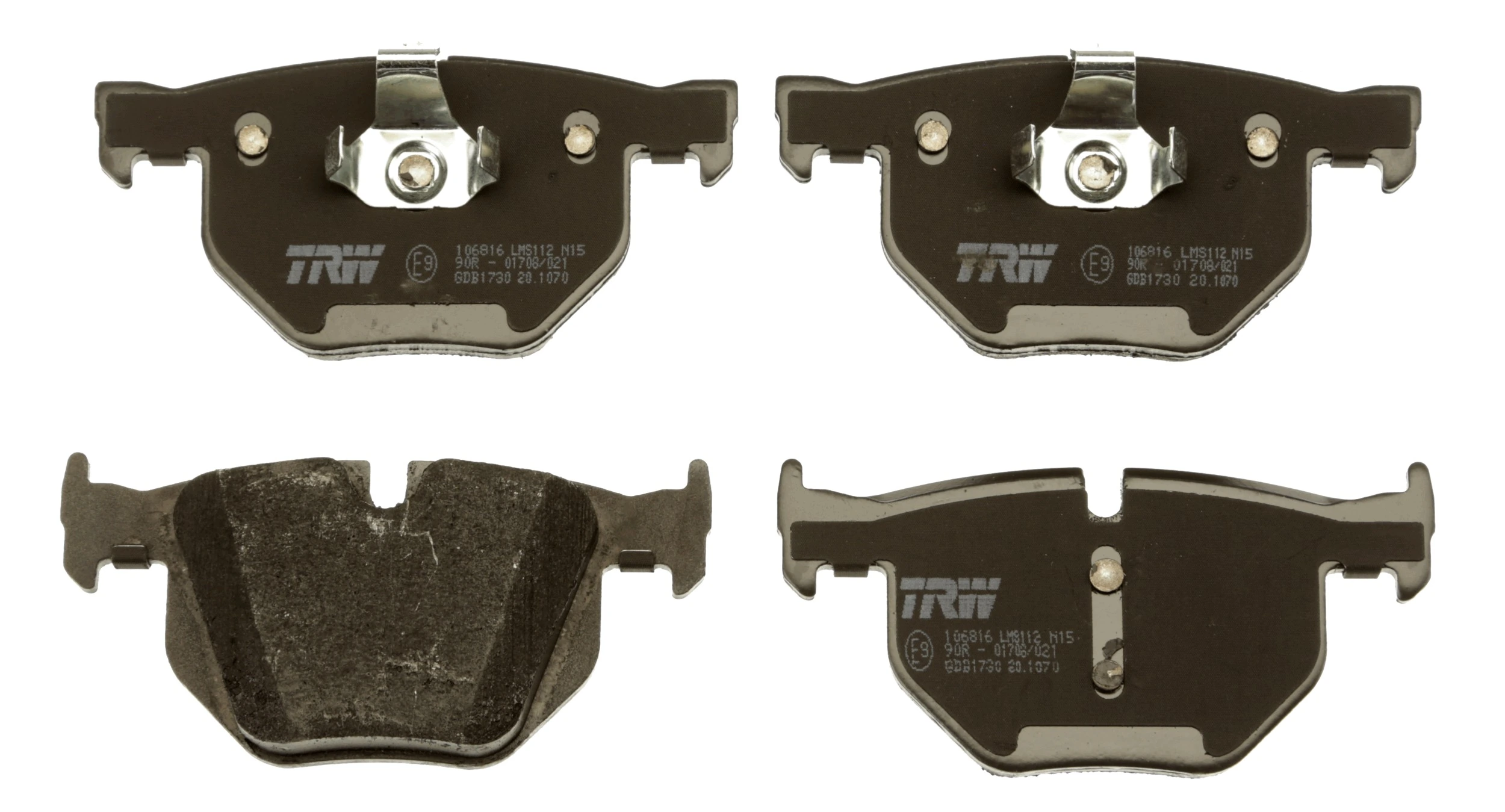 Brake Pad Set, disc brake COTEC GDB1730