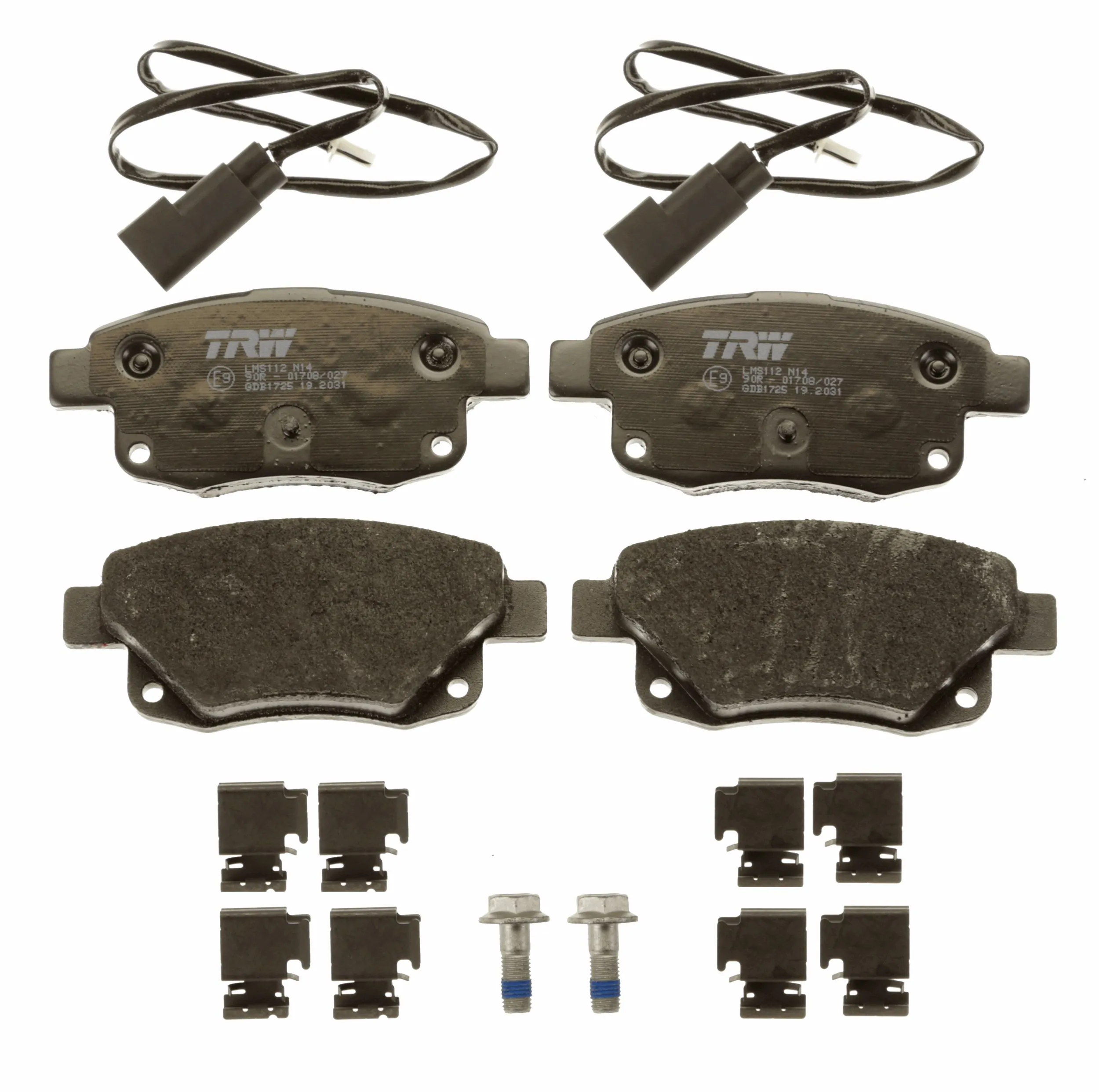Brake Pad Set, disc brake COTEC GDB1725