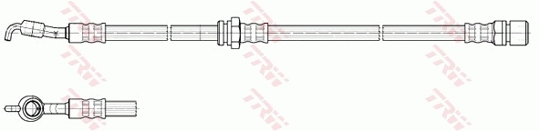 TRW PHD984 Brake Hose