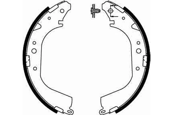 Brake Shoe Set GS8502