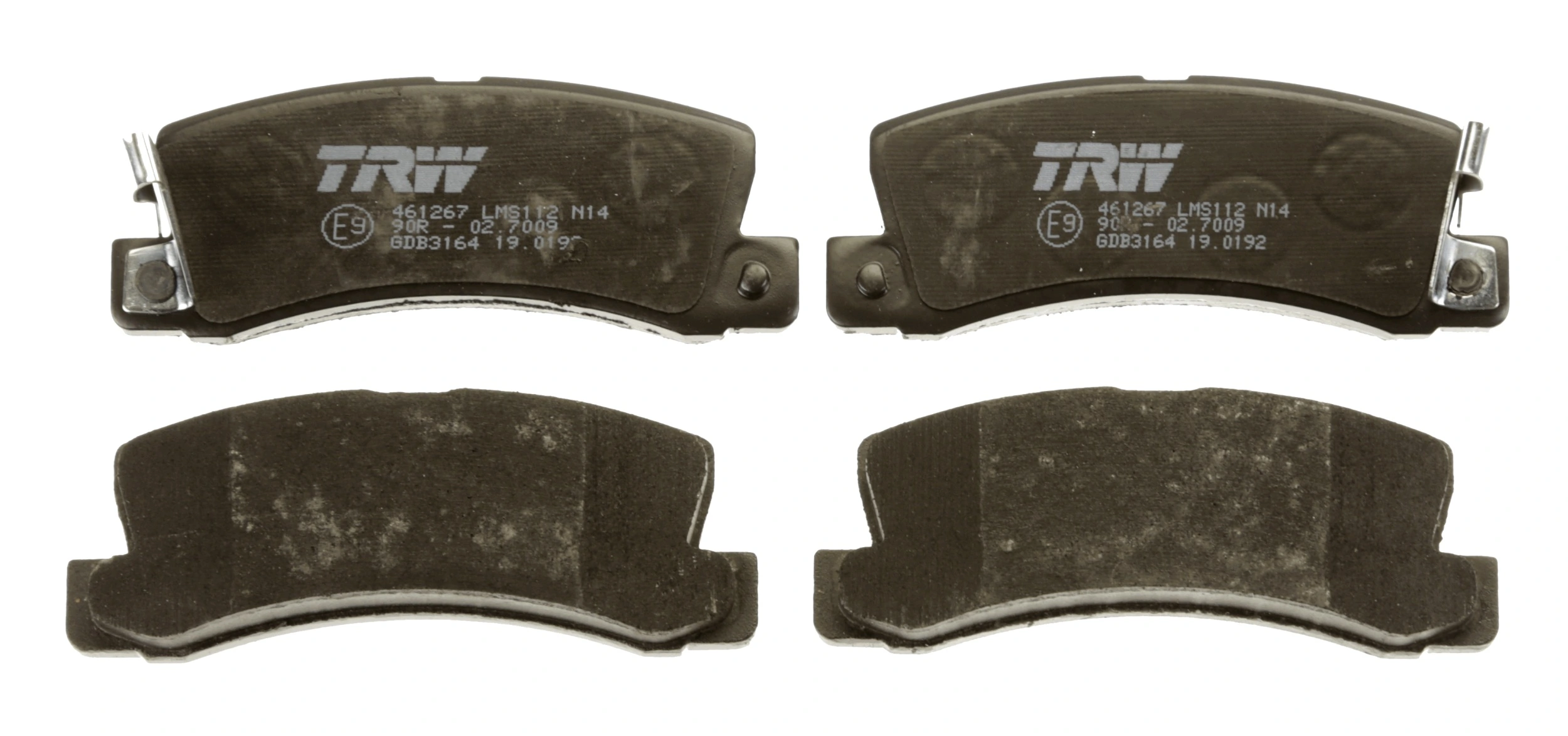 Brake Pad Set, disc brake COTEC GDB3164