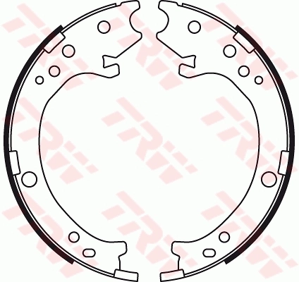 Brake Shoe Set, parking brake GS8779