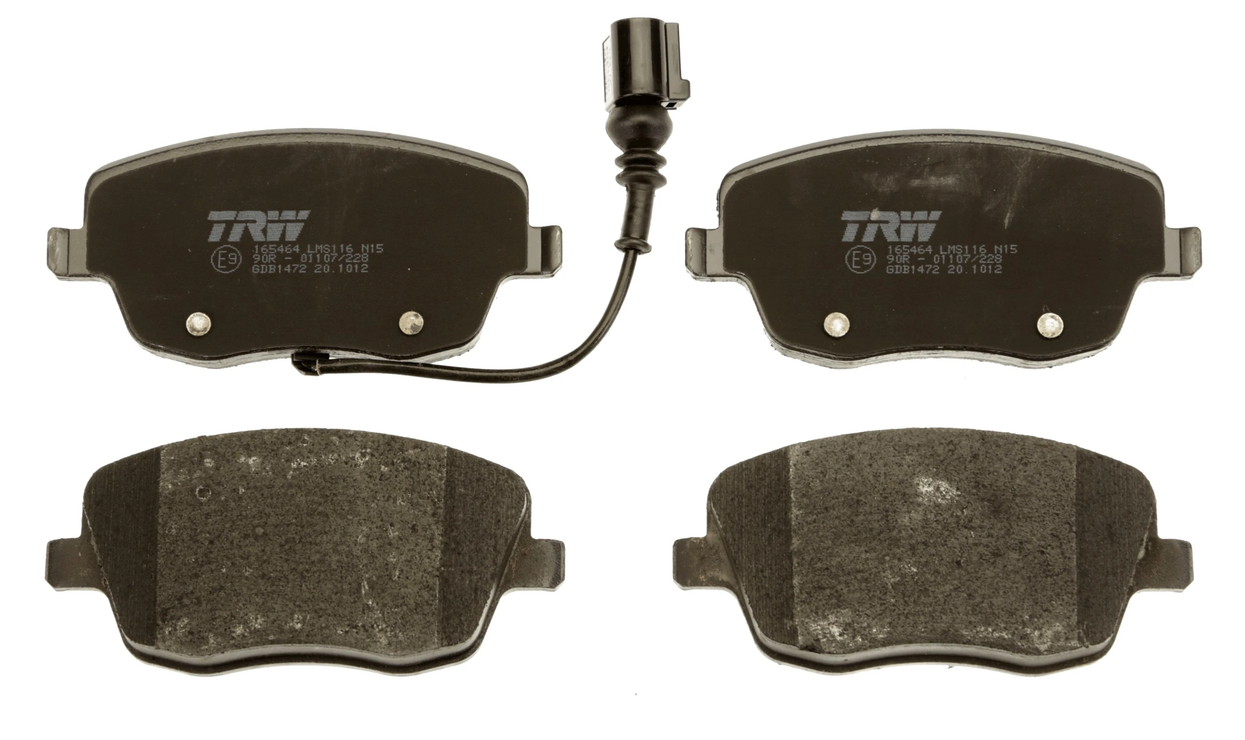 Brake Pad Set, disc brake COTEC GDB1472
