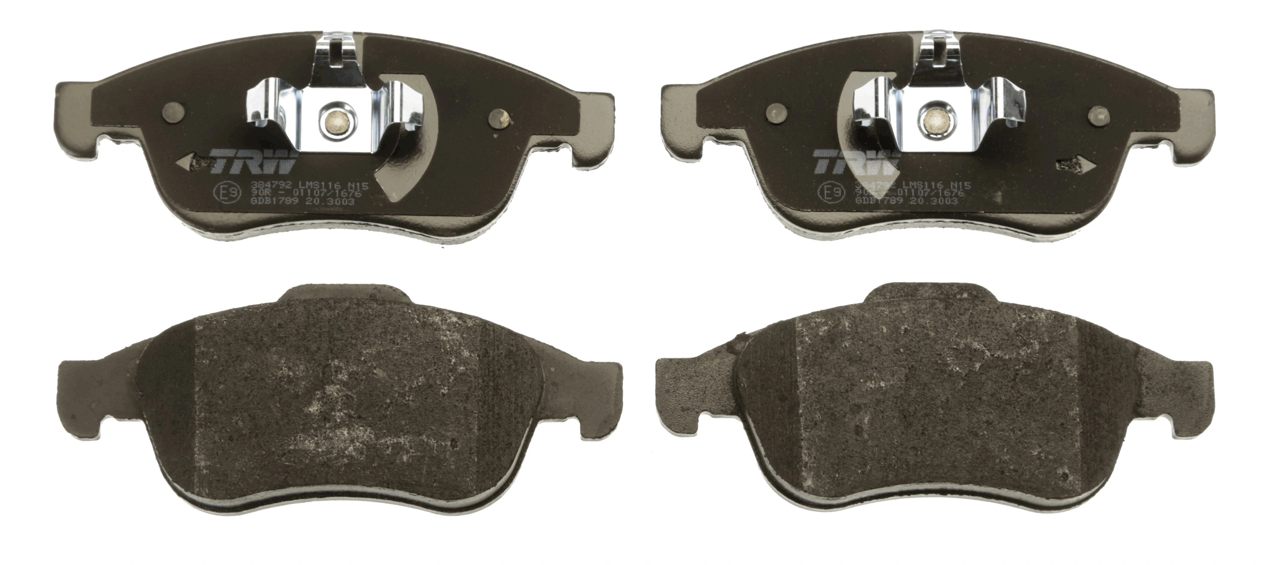 Brake Pad Set, disc brake COTEC GDB1789