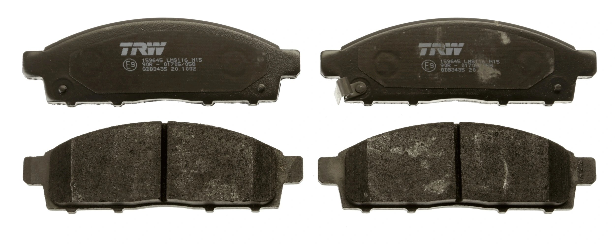 Set bantalan rem, rem cakram COTEC GDB3435