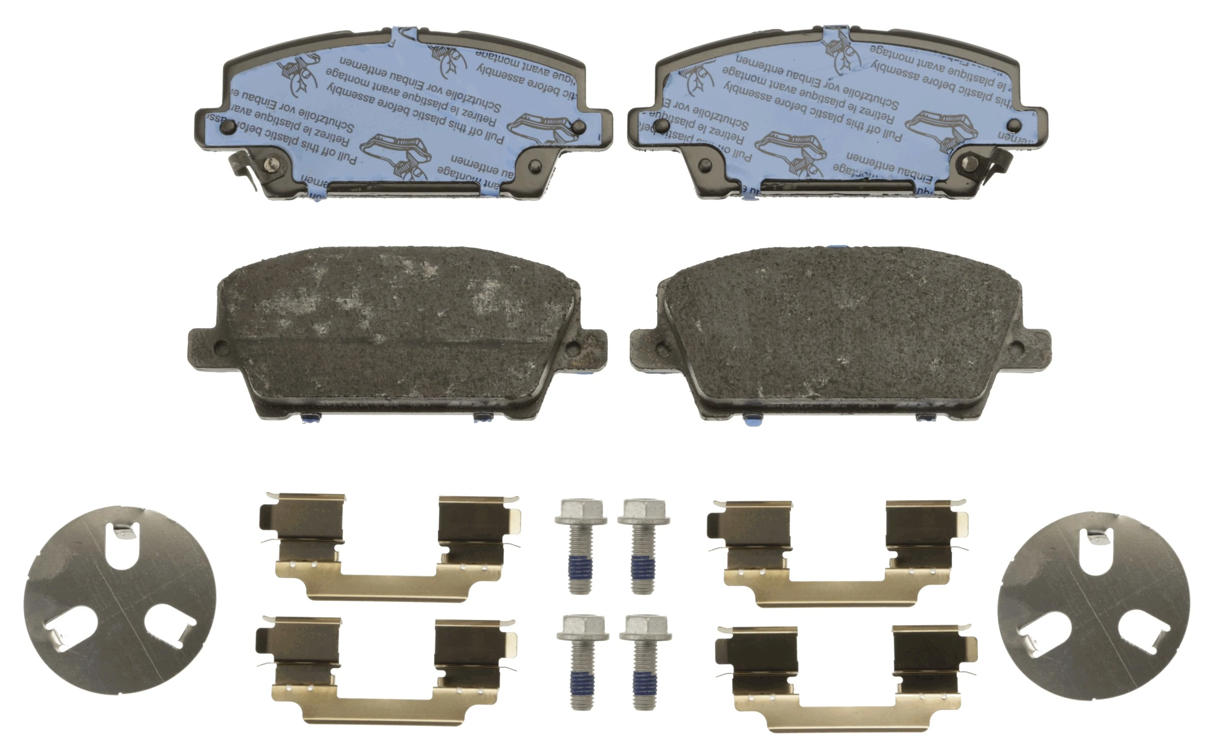 Brake Pad Set, disc brake COTEC GDB3407