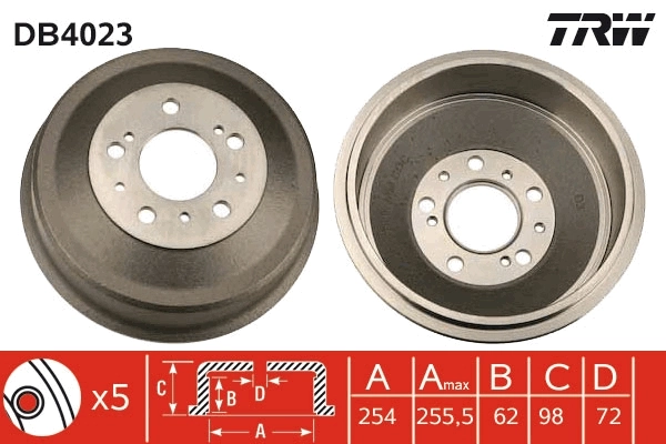 Brake Drum DB4023