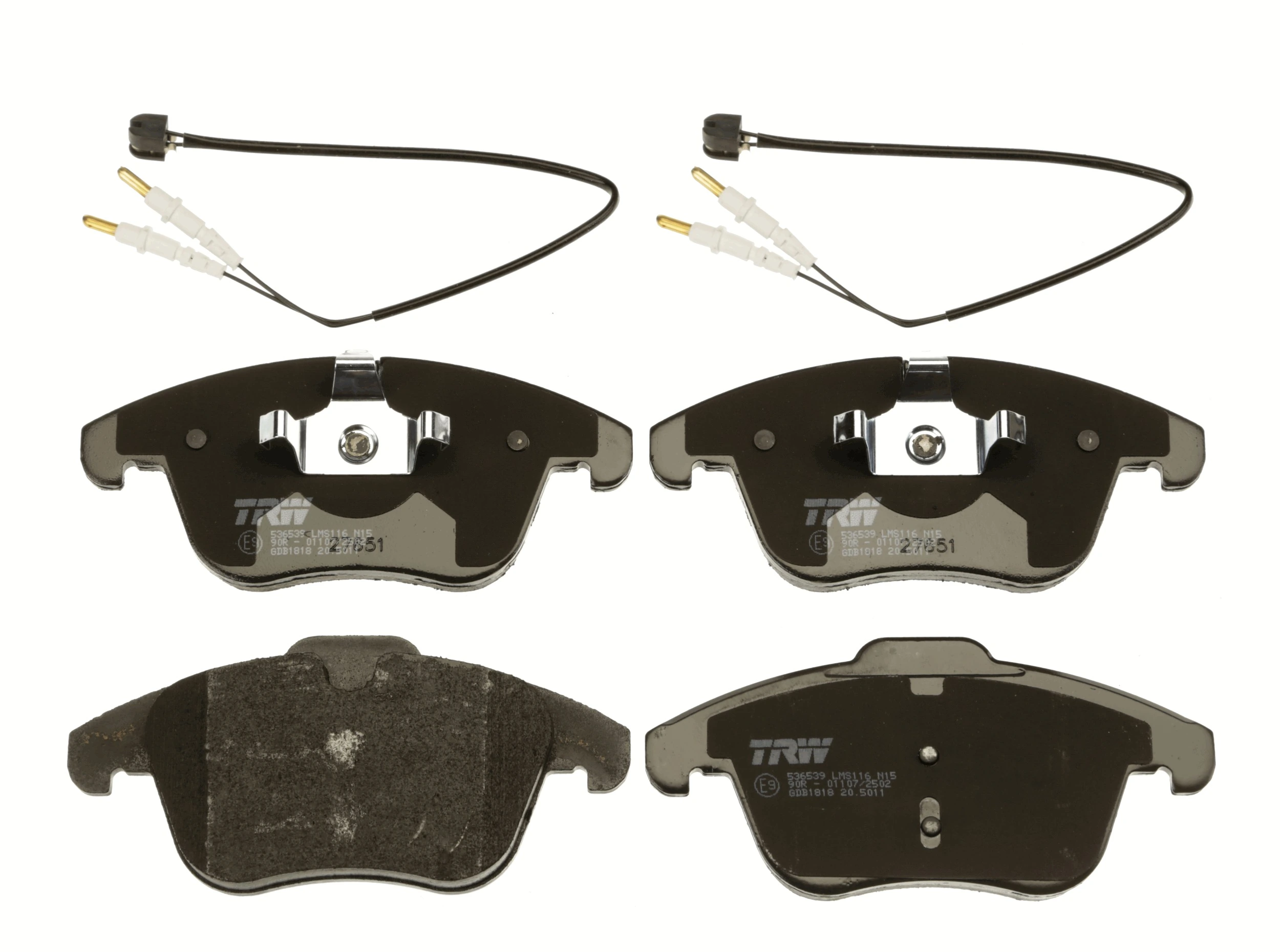 Brake Pad Set, disc brake COTEC GDB1818