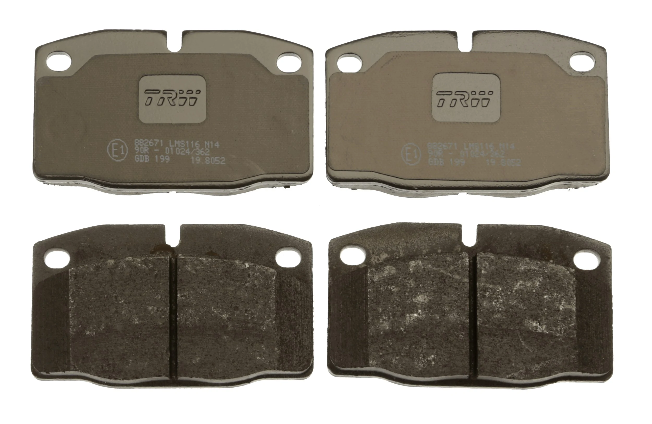 Brake Pad Set, disc brake COTEC GDB199