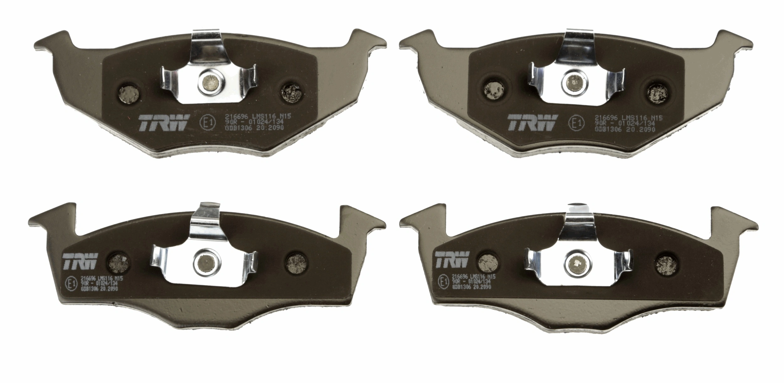 Brake Pad Set, disc brake COTEC GDB1306