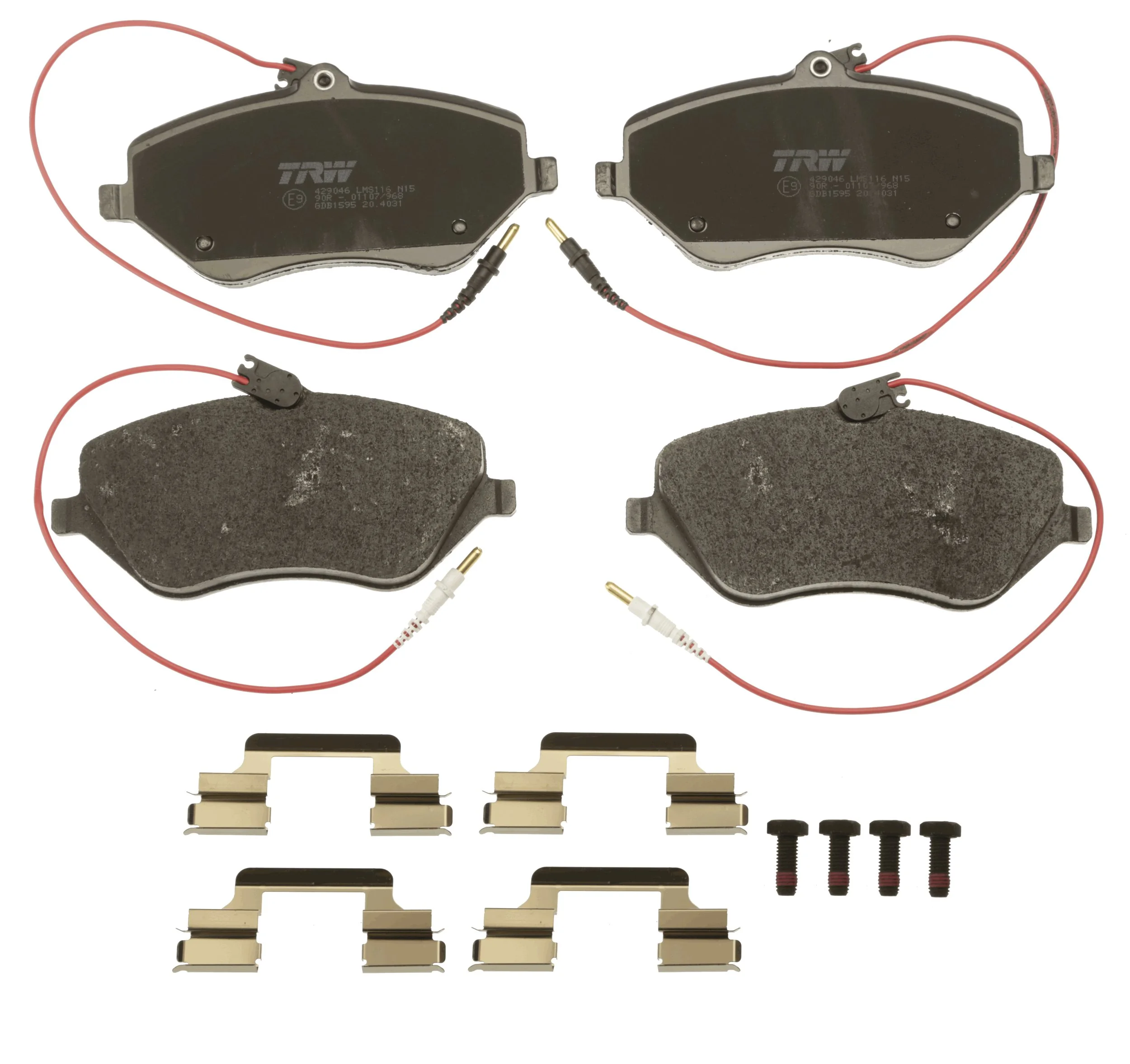 Brake Pad Set, disc brake COTEC GDB1595