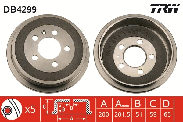 Brake Drum DB4299