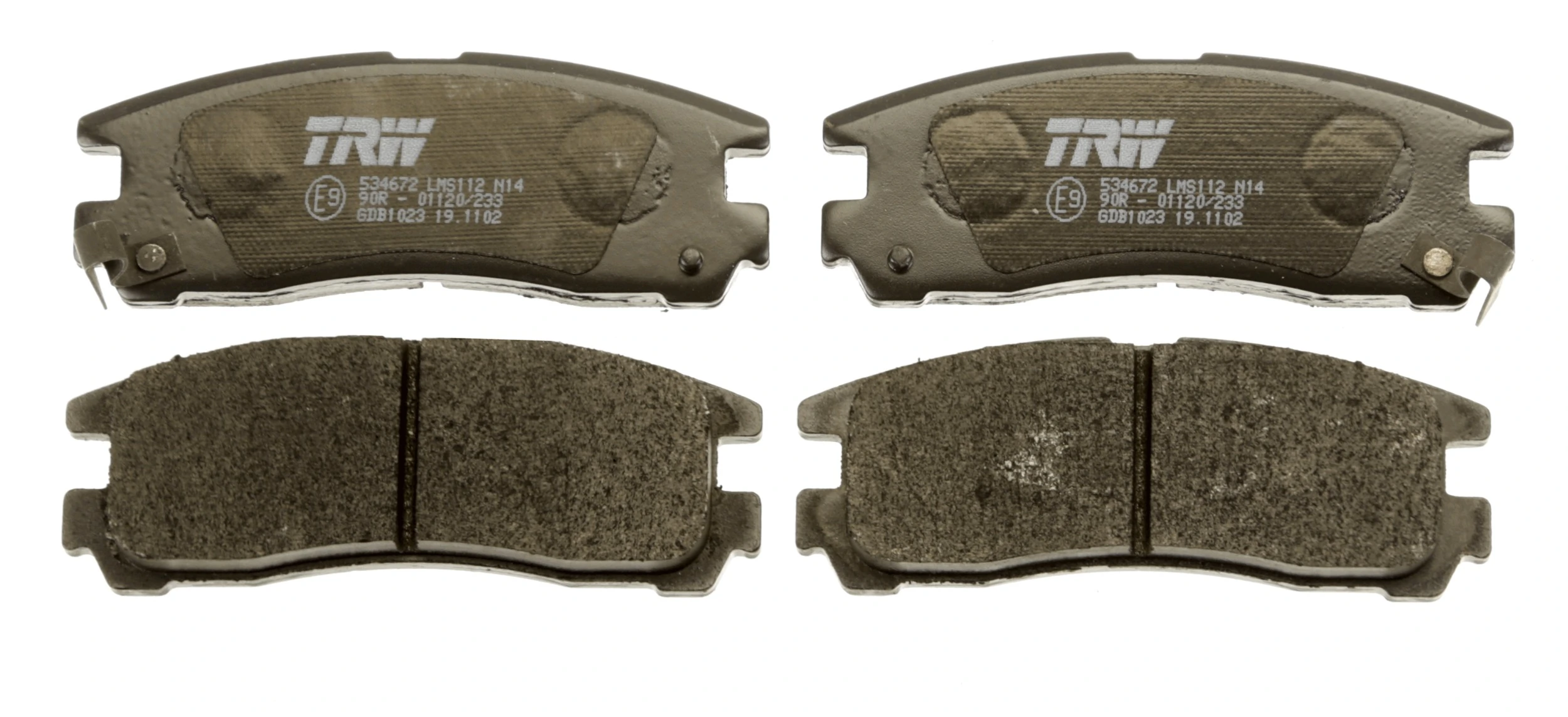 Brake Pad Set, disc brake COTEC GDB1023